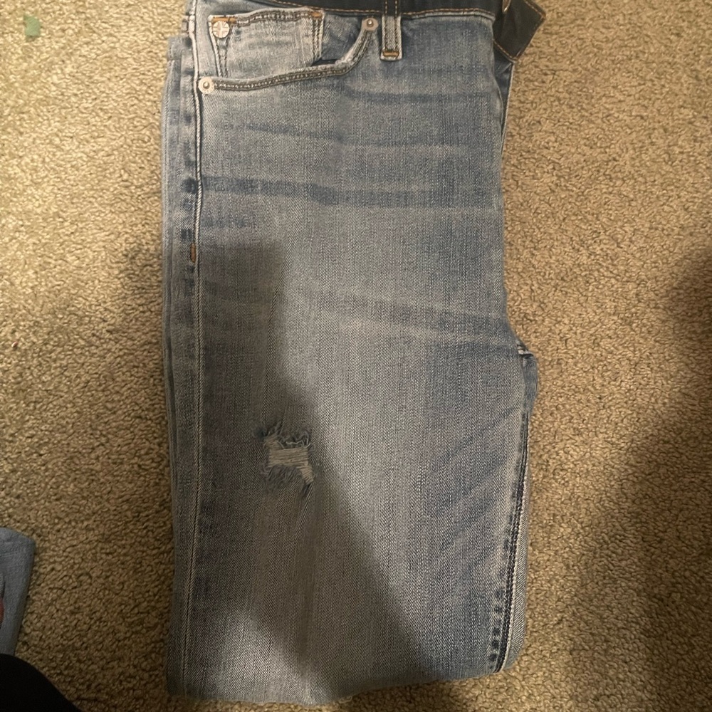 Hudson Jeans Light Blue Distressed Women Jeans